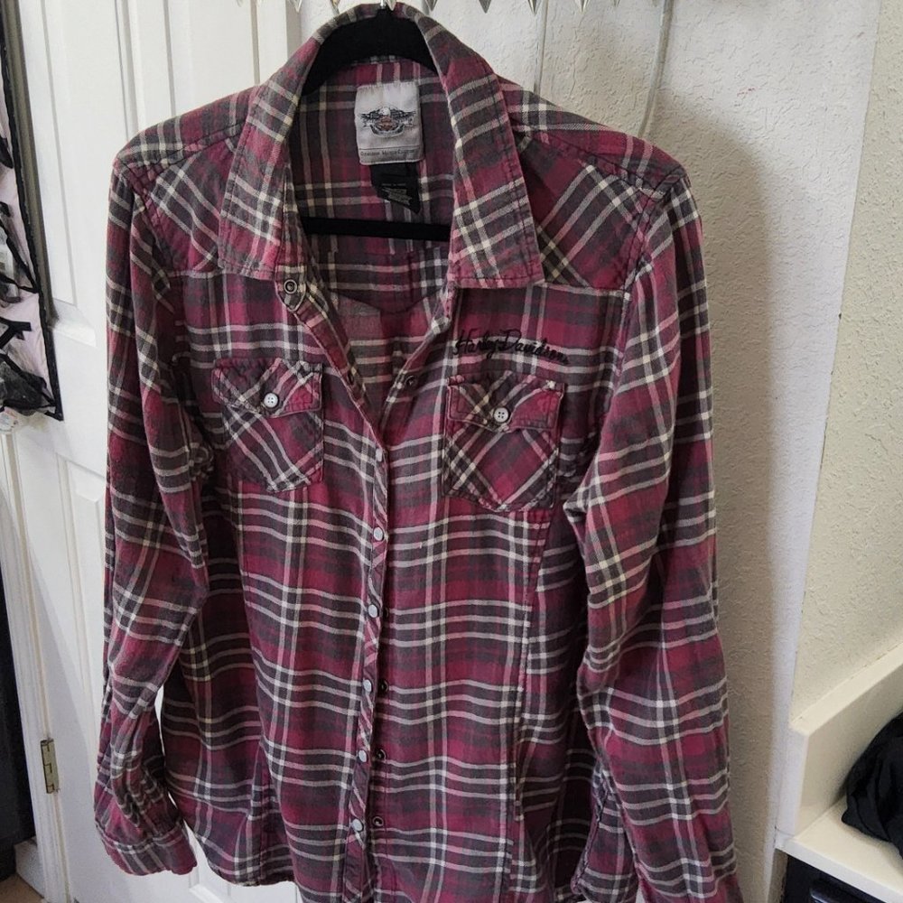 Harley Davidson flannel